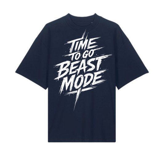 Time To Go Beast Mode – OVERSIZED TEE