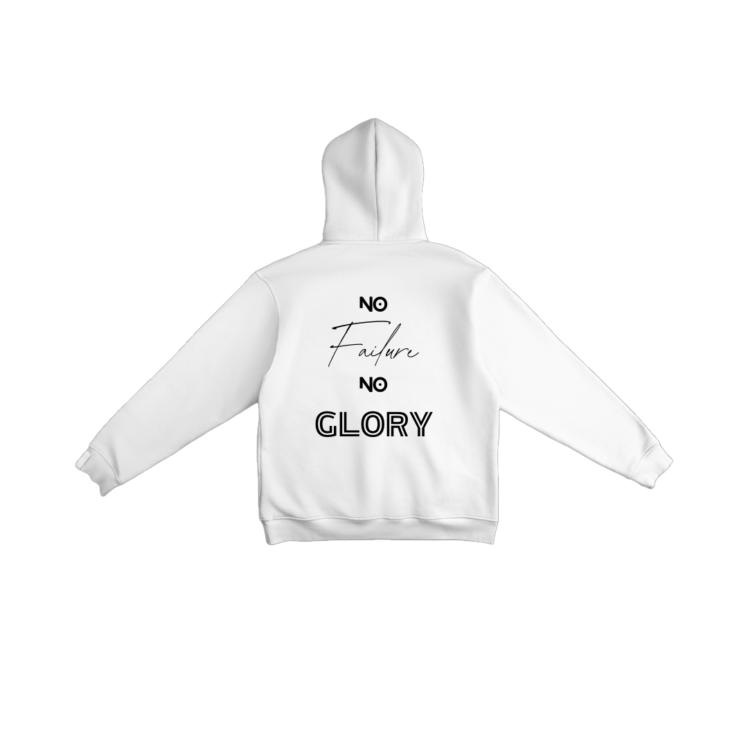 WHITE NFNG lightweight hoodie