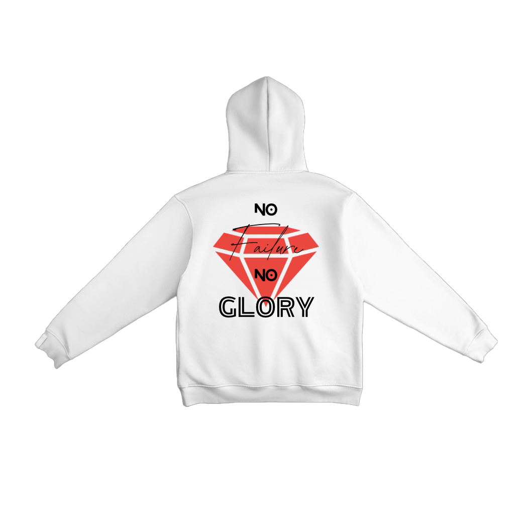 WHITE NFNG lightweight hoodie