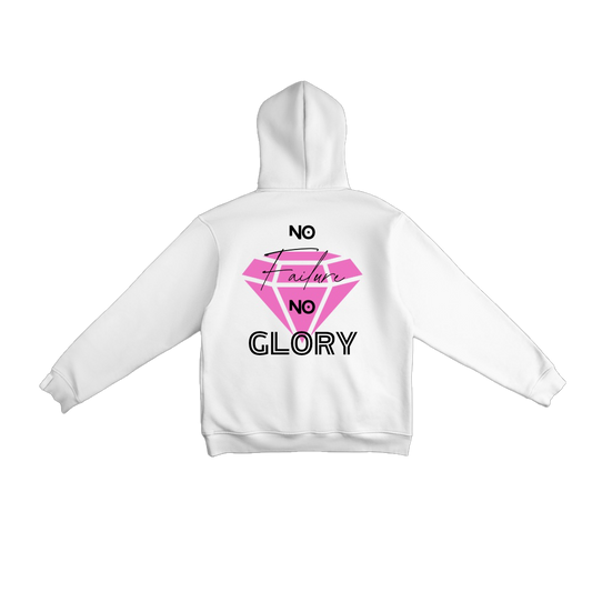 WHITE NFNG lightweight hoodie