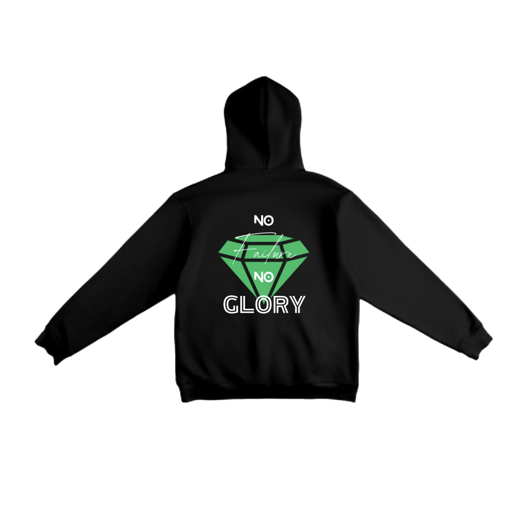 BLACK NFNG lightweight hoodie