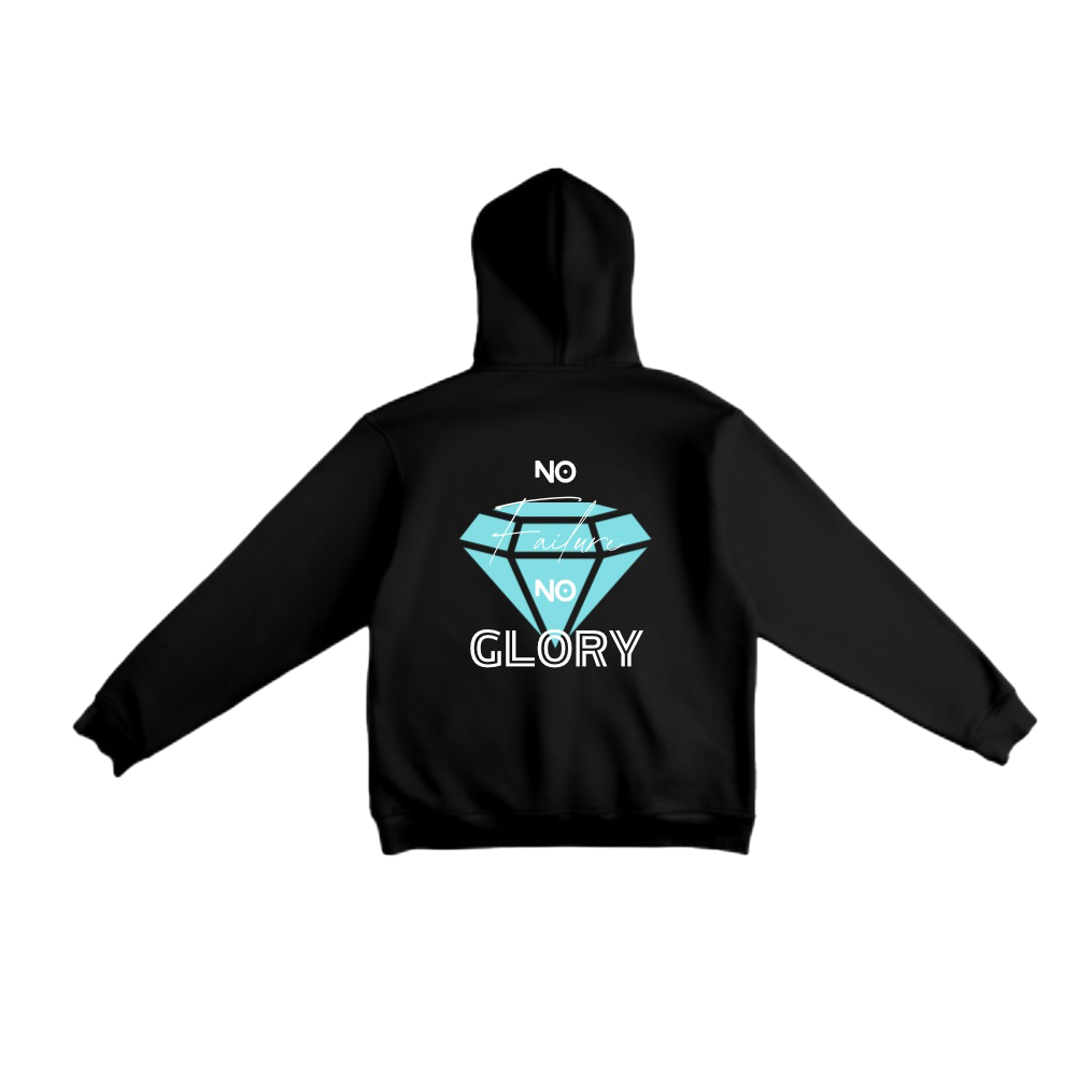 BLACK NFNG lightweight hoodie