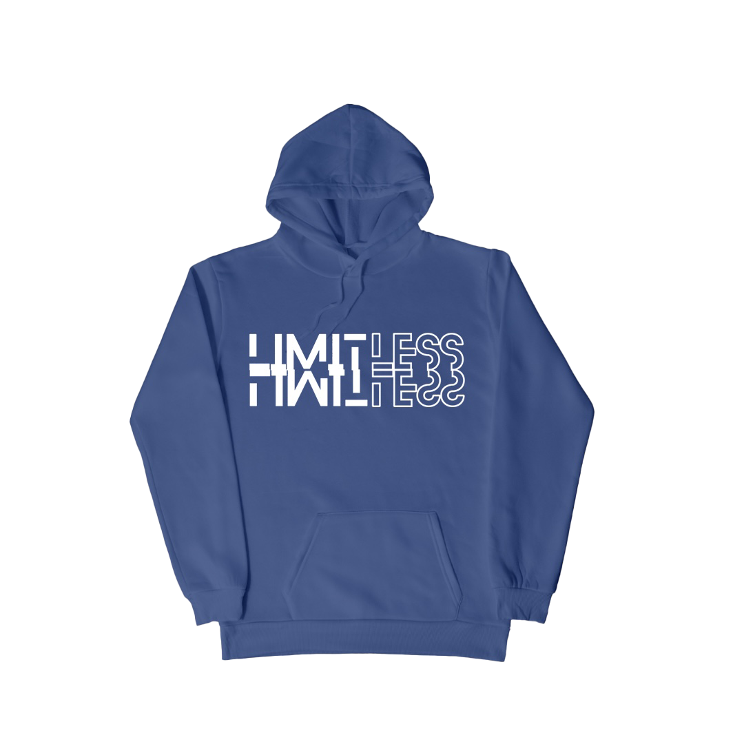 Mirror Hoodie (white print)