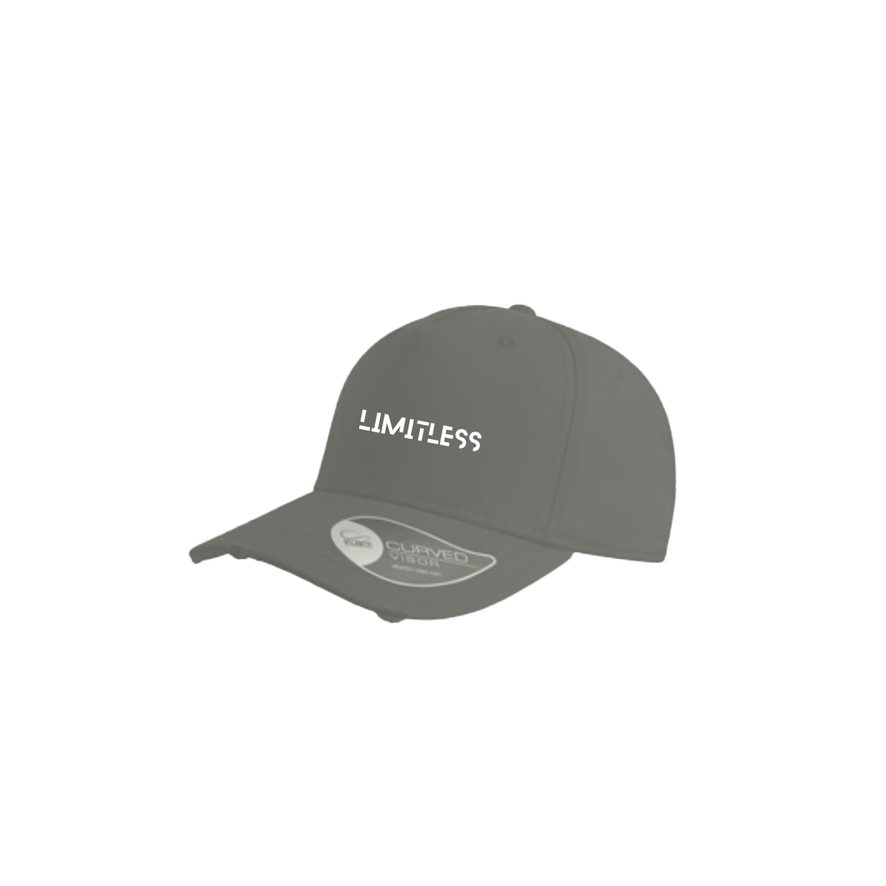 LIMITLESS Distressed Curve Cap