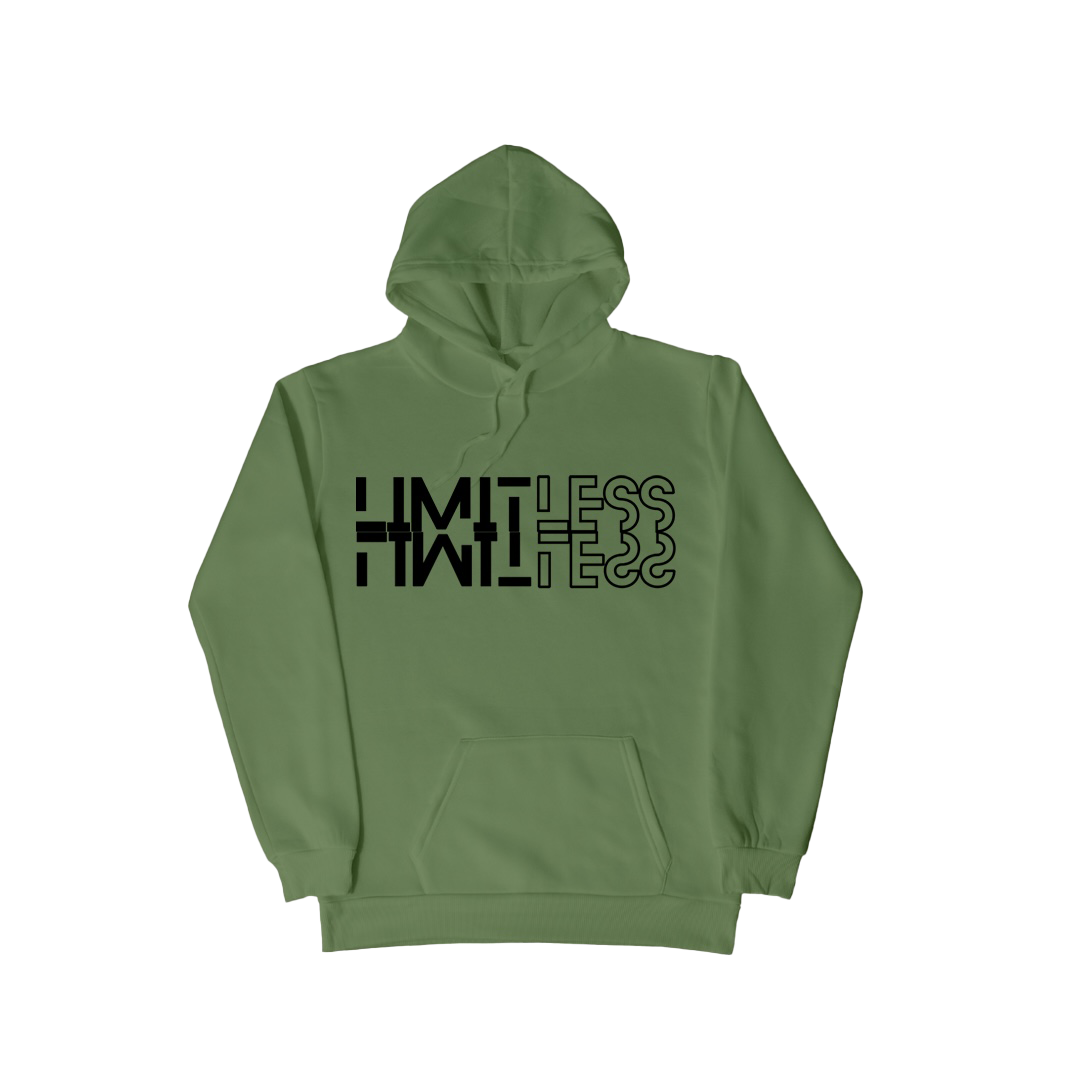 Mirror Hoodie (black print)