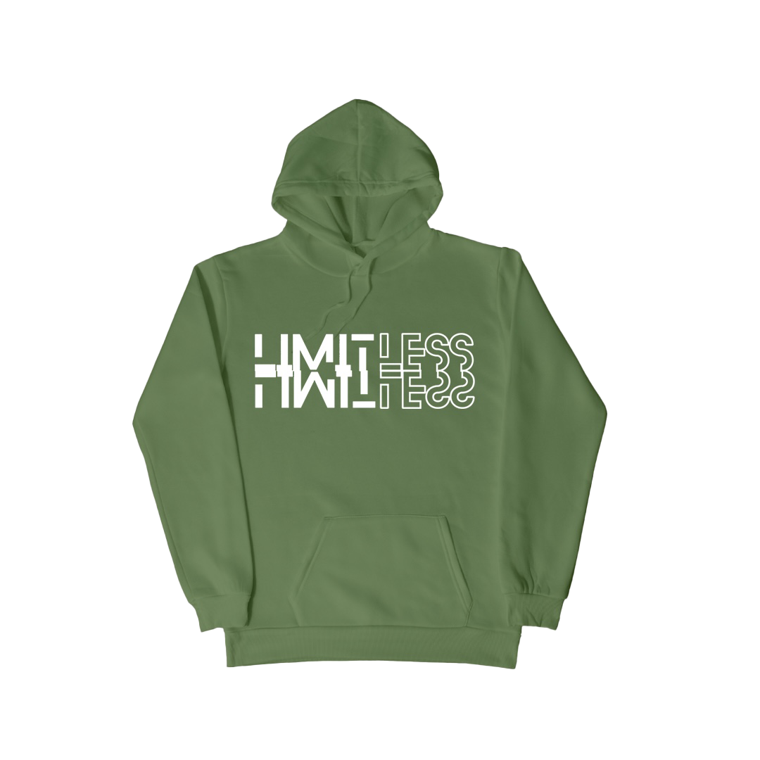 Mirror Hoodie (white print)