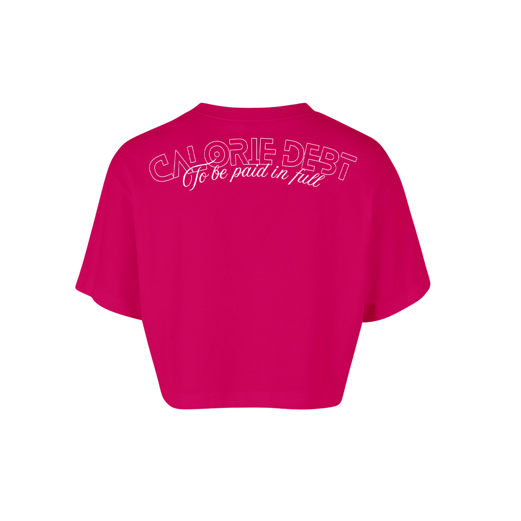 LMTLSS Crop Tee – CALORIE DEBT
