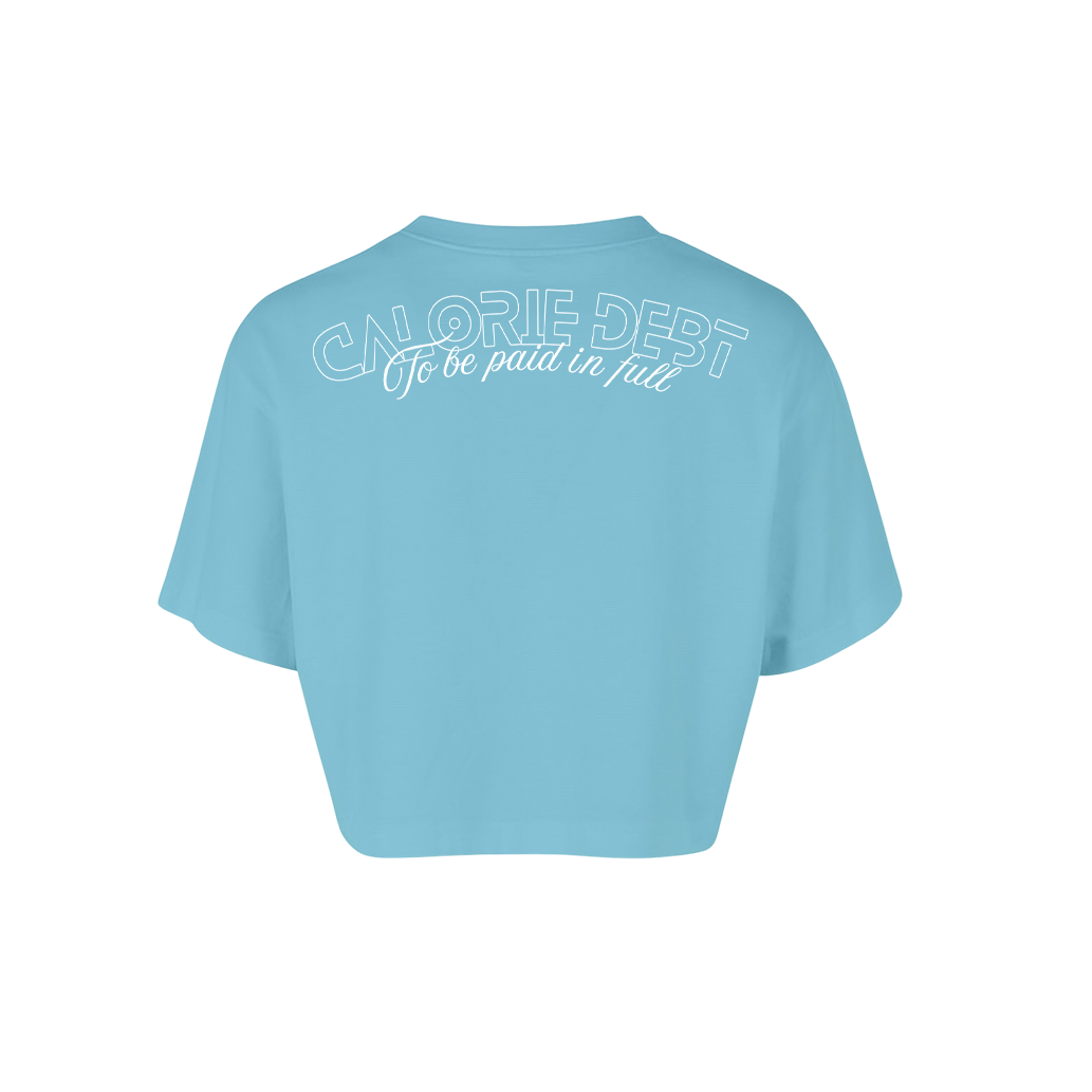 LMTLSS Crop Tee – CALORIE DEBT