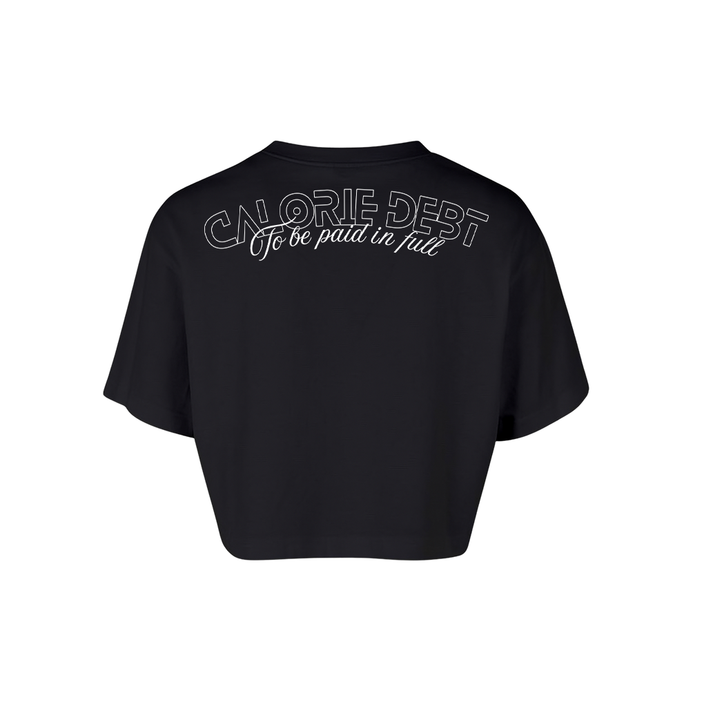 LMTLSS Crop Tee – CALORIE DEBT