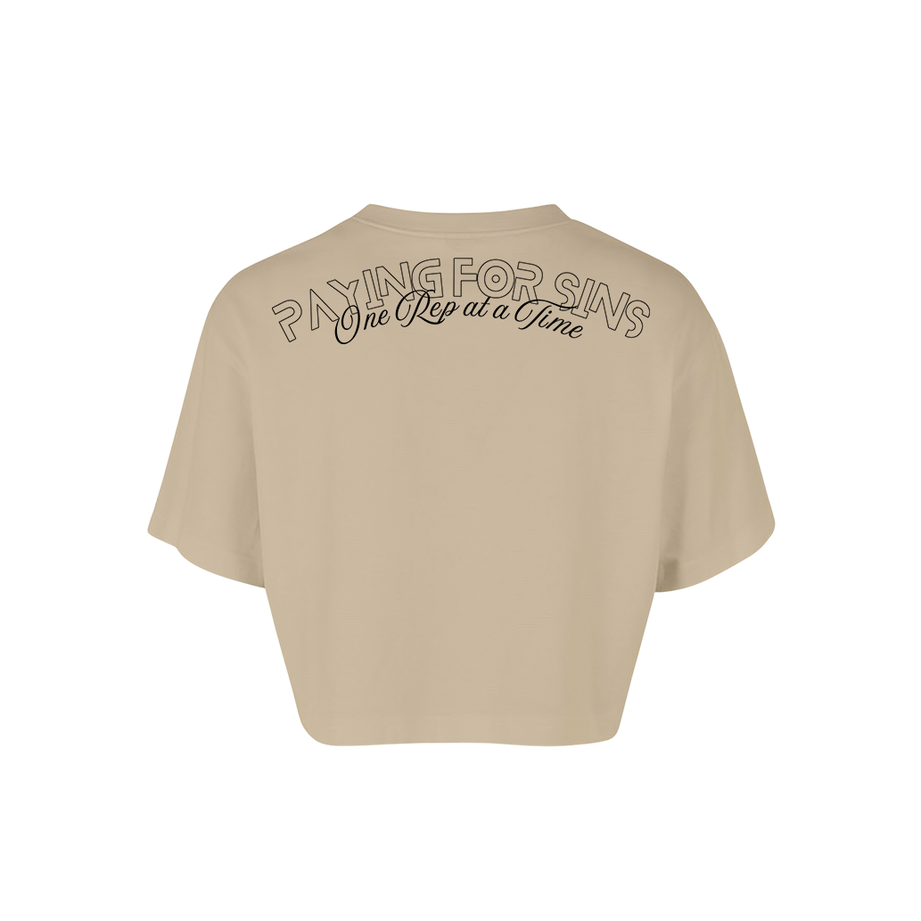 LMTLSS Crop Tee – PAYIN FOR SINS