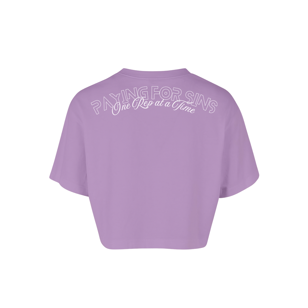 LMTLSS Crop Tee – PAYIN FOR SINS