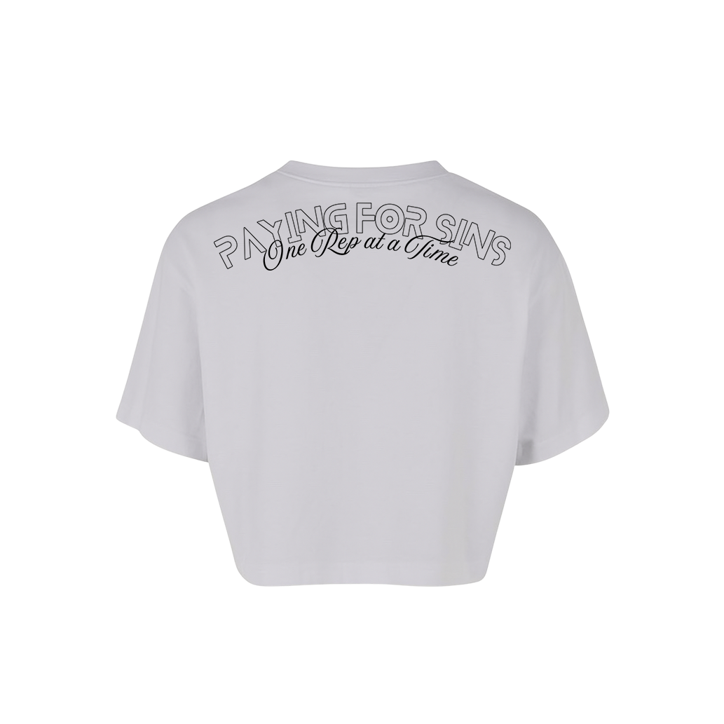 LMTLSS Crop Tee – PAYIN FOR SINS