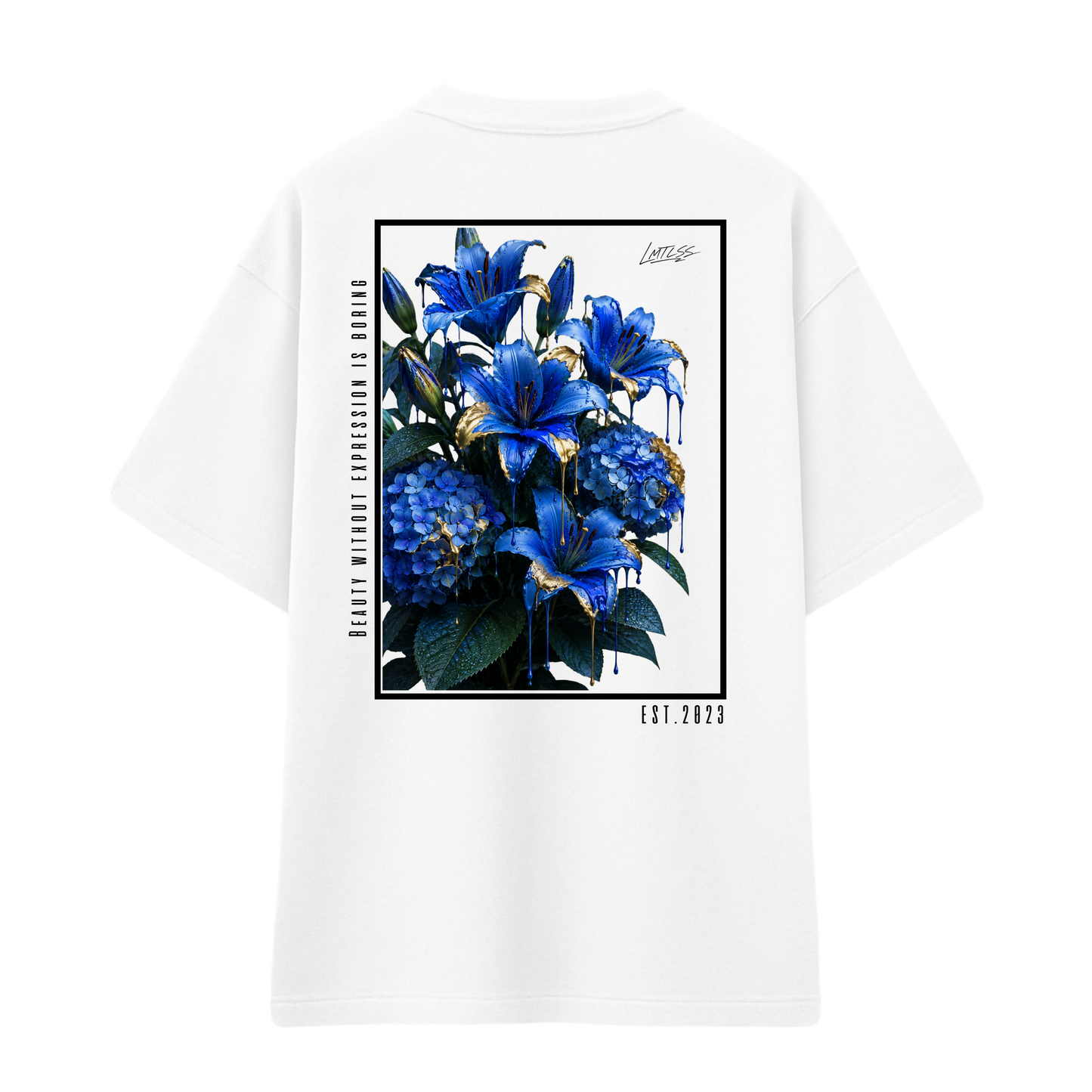 LMTLSS Bloom oversized Tee (Lilies)