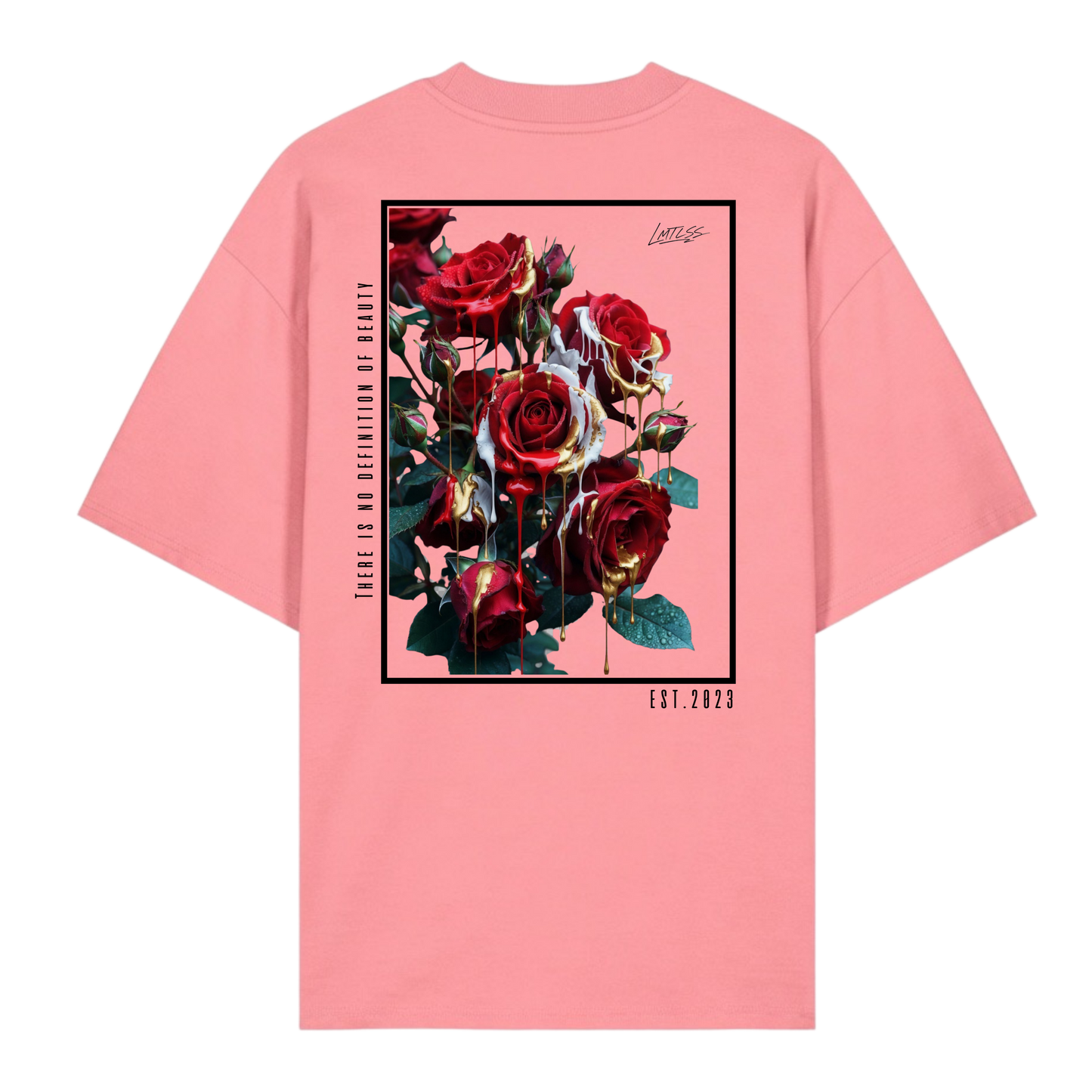 LMTLSS Bloom oversized Tee (roses)