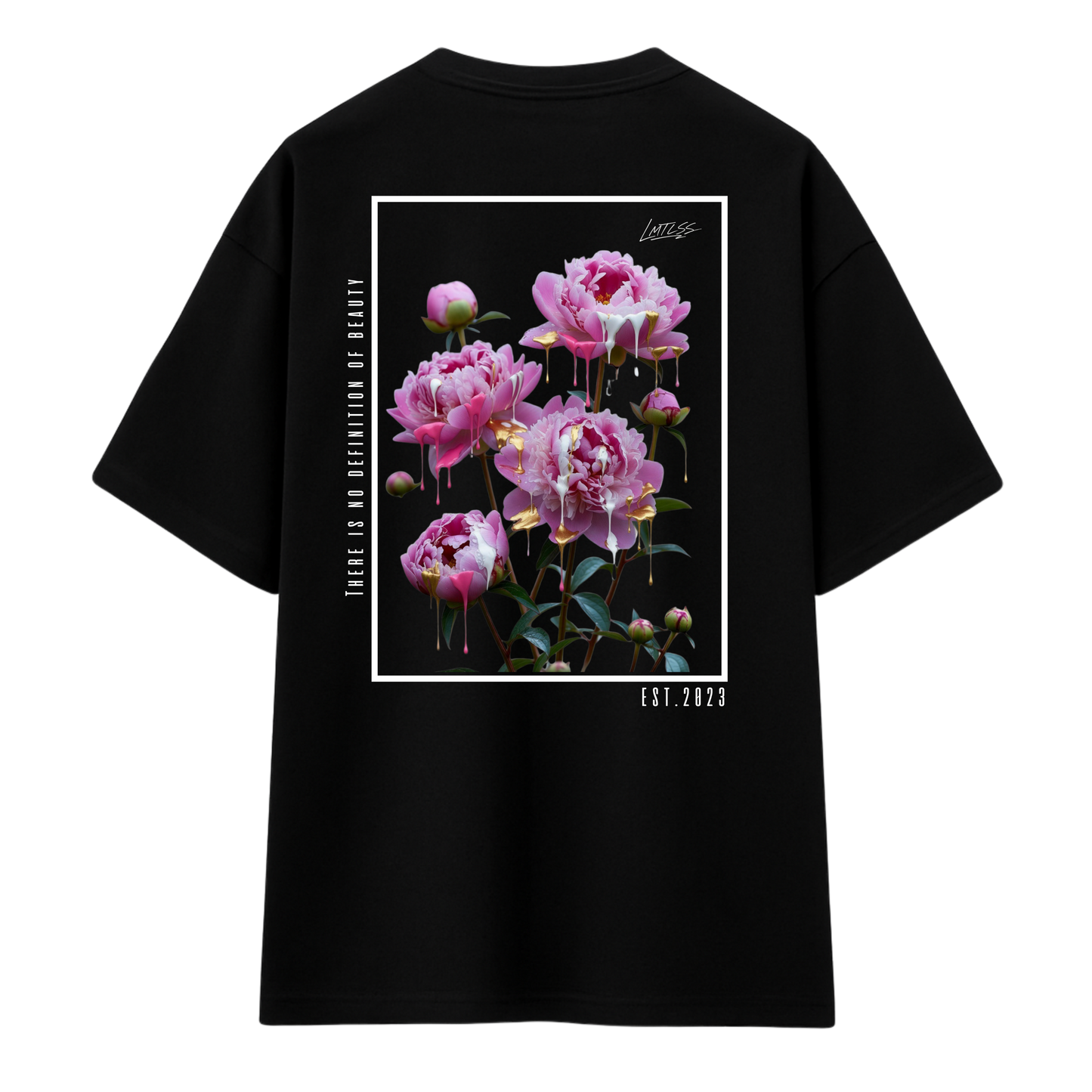 LMTLSS Bloom oversized Tee (Peonies)