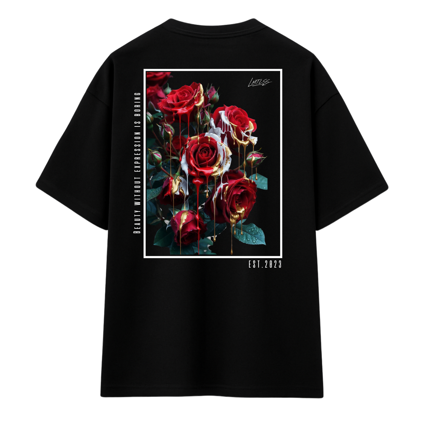LMTLSS Bloom oversized Tee (roses)