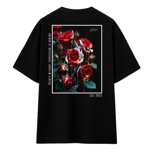 LMTLSS Bloom oversized Tee (roses)