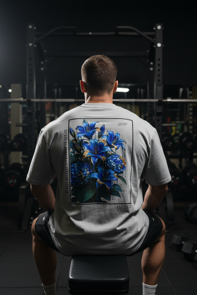 LMTLSS Bloom oversized Tee (Lilies)