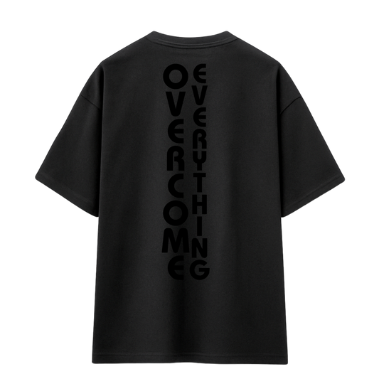 LMTSS Blackout tee - Overcome Everything (BOX FIT)