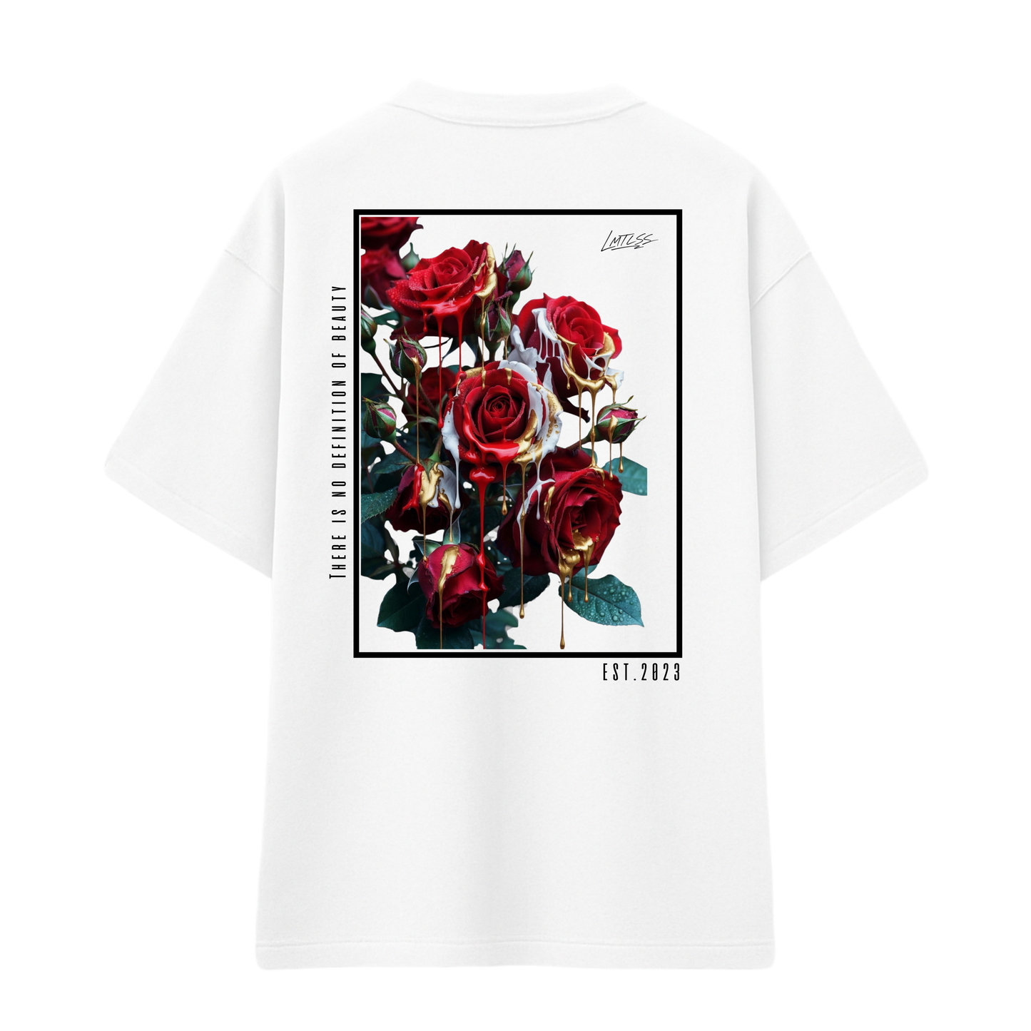 LMTLSS Bloom oversized Tee (roses)