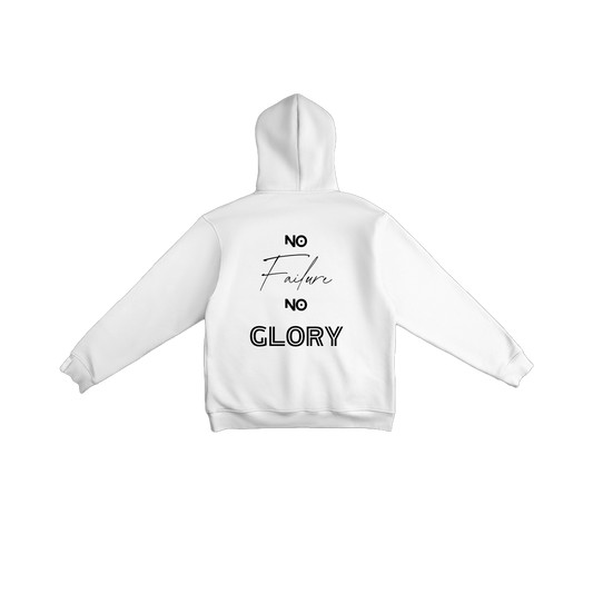 WHITE NFNG lightweight hoodie