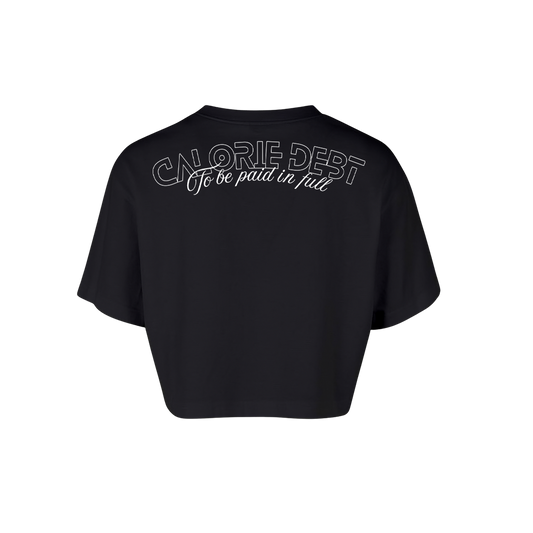 LMTLSS Crop Tee – CALORIE DEBT
