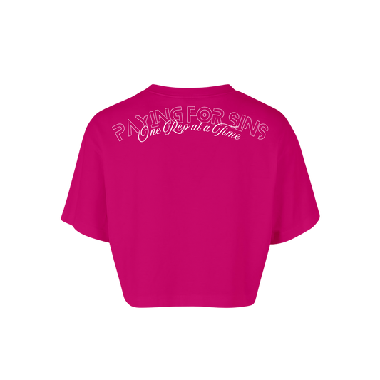 LMTLSS Crop Tee – PAYIN FOR SINS